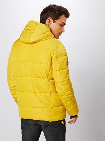 Superdry Jacke in Gelb: zadná strana