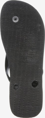 HAVAIANAS T-Bar Sandals 'Brasil Logo' in Black