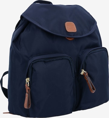 Bric's Backpack in Blue: front