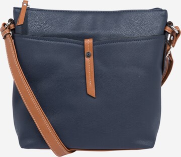 TOM TAILOR Shoulder Bag 'Novara' in Blue: front