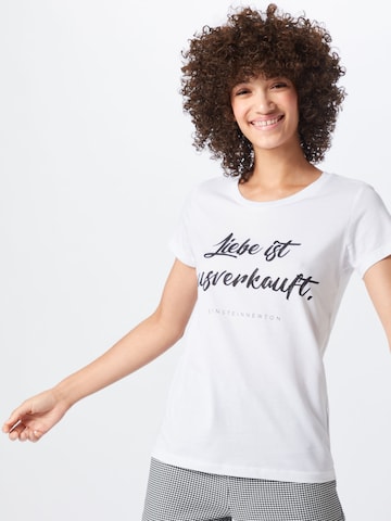 T-shirt EINSTEIN & NEWTON en blanc : devant