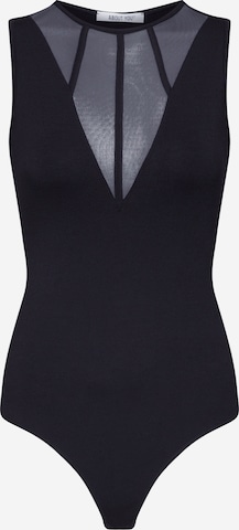 ABOUT YOU Shirt Bodysuit 'Phyllis' in Black: front