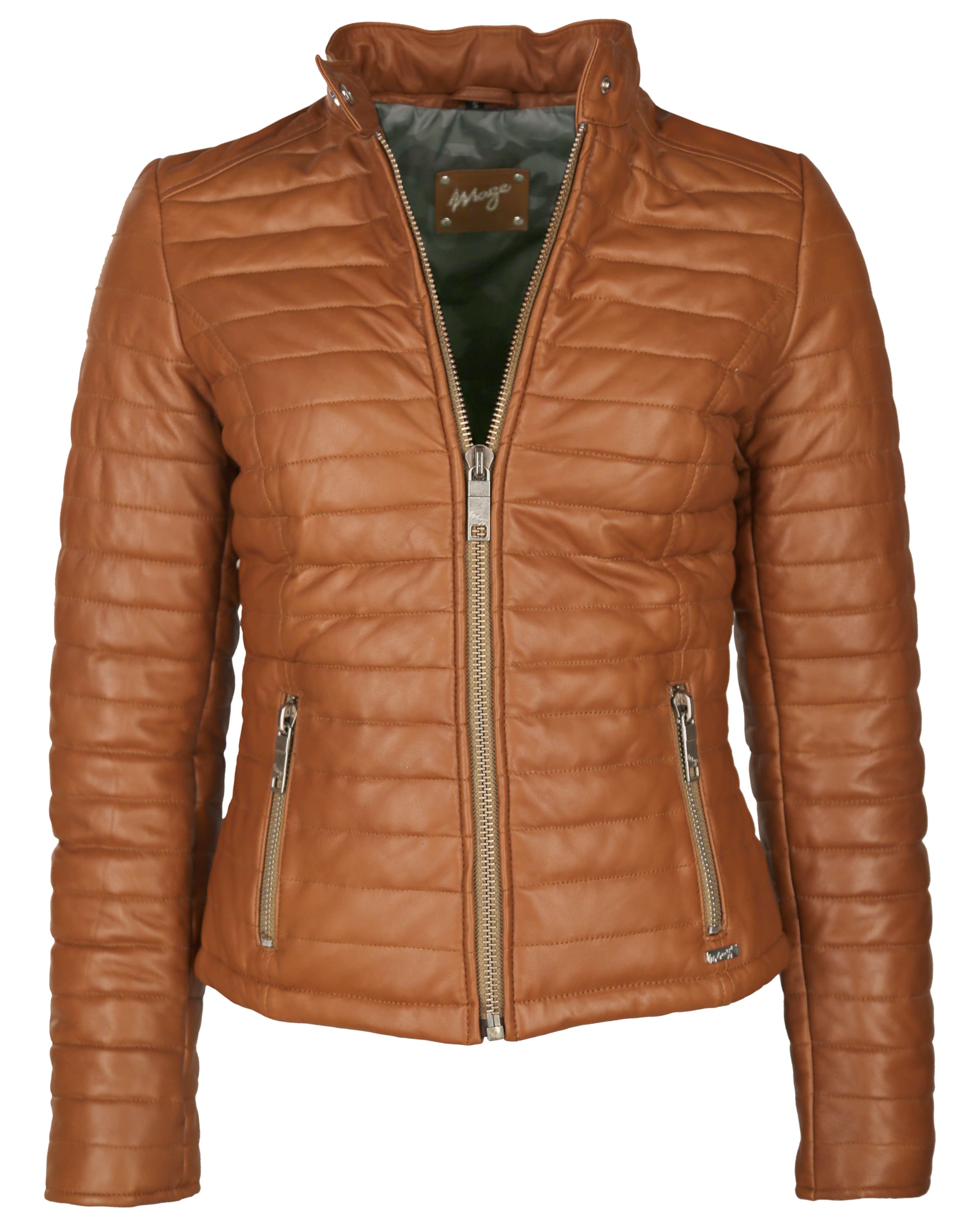 Maze Tussenjas 'Sota' in Bruin: voorkant