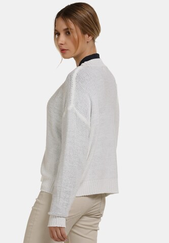 DREIMASTER Knit Cardigan in White