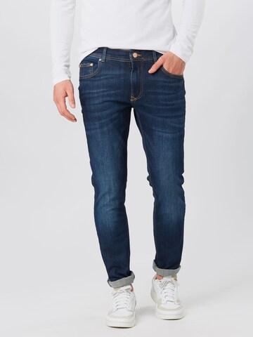 River Island Skinny Jeans 'James' i blå: framsida