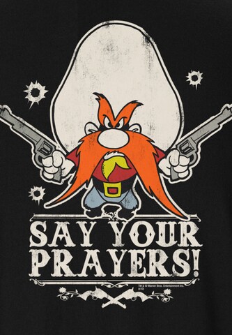 LOGOSHIRT Shirt 'Say Your Prayers' in Black