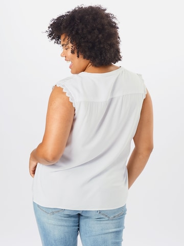 ONLY Carmakoma - Blusa 'Mumi' em branco