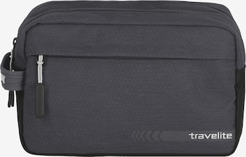 TRAVELITE Toiletry Bag 'Kick Off' in Grey: front