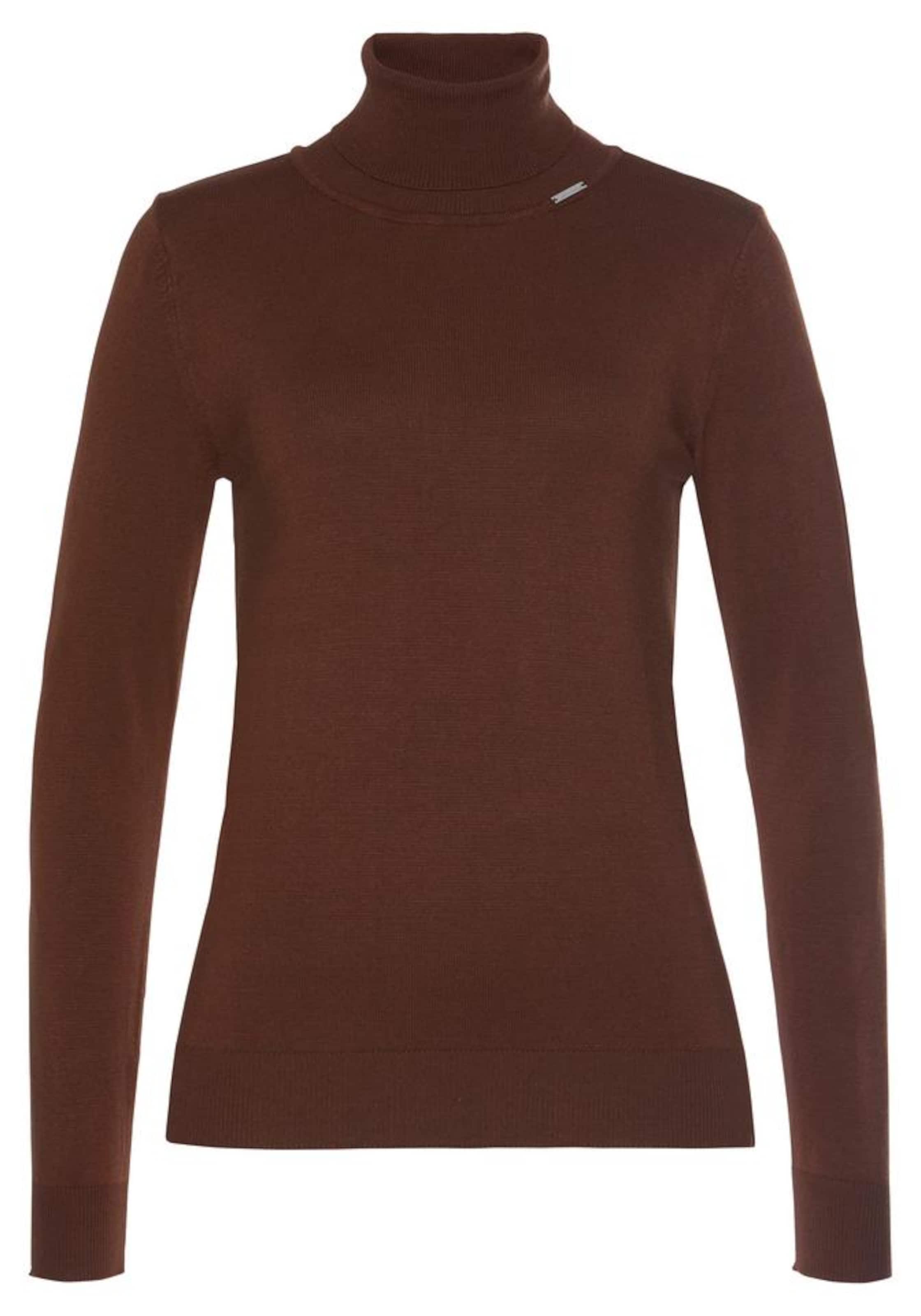 Bruno Banani Pullover in Braun: Vorderseite