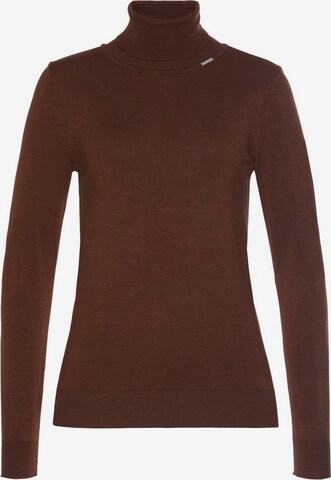 BRUNO BANANI Sweater in Brown: front