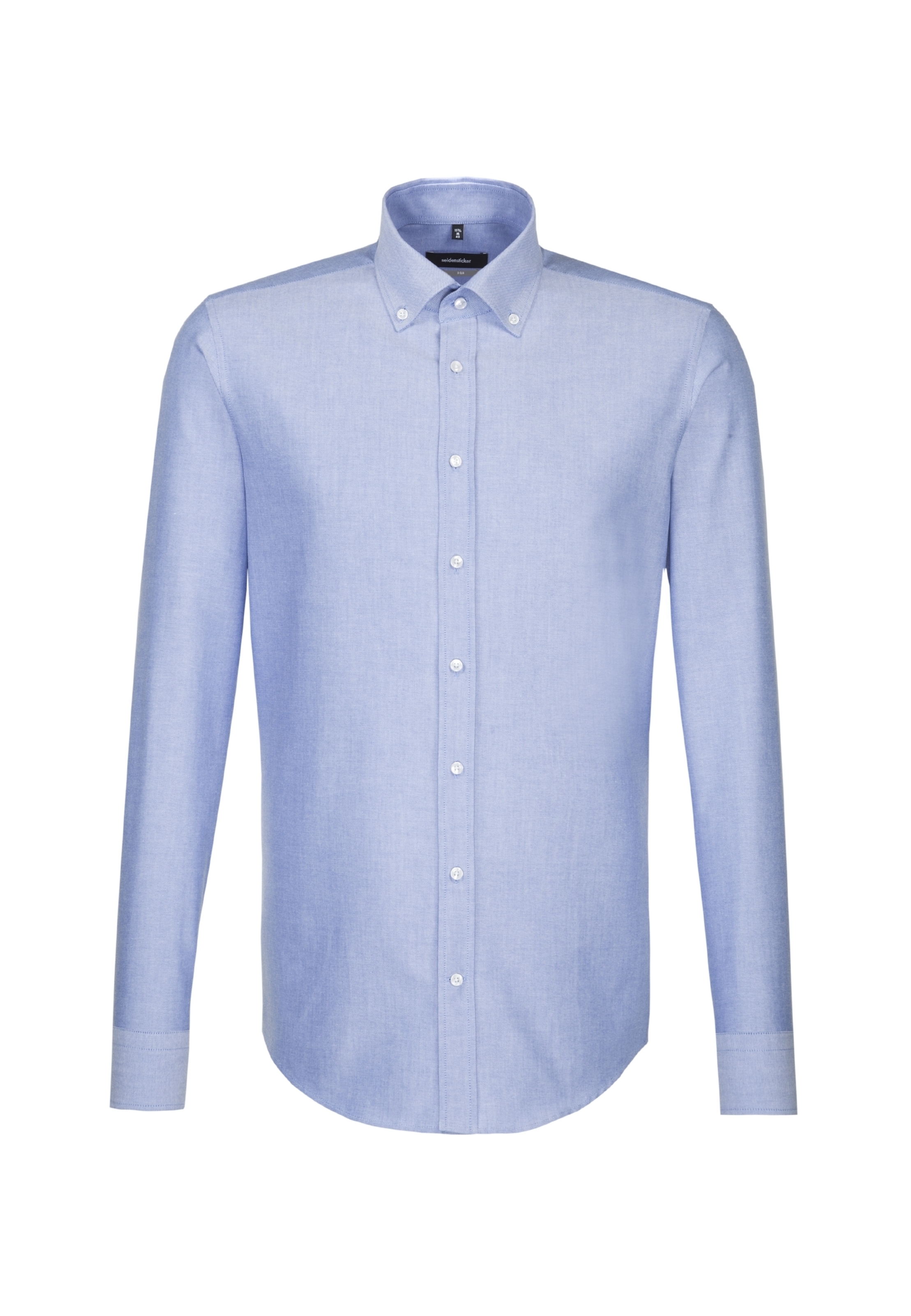 SEIDENSTICKER Slim Fit Hemd in Blau: Vorderseite