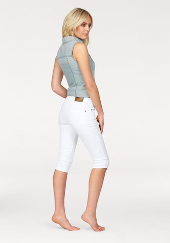 ARIZONA Skinny Caprijeans in Weiß