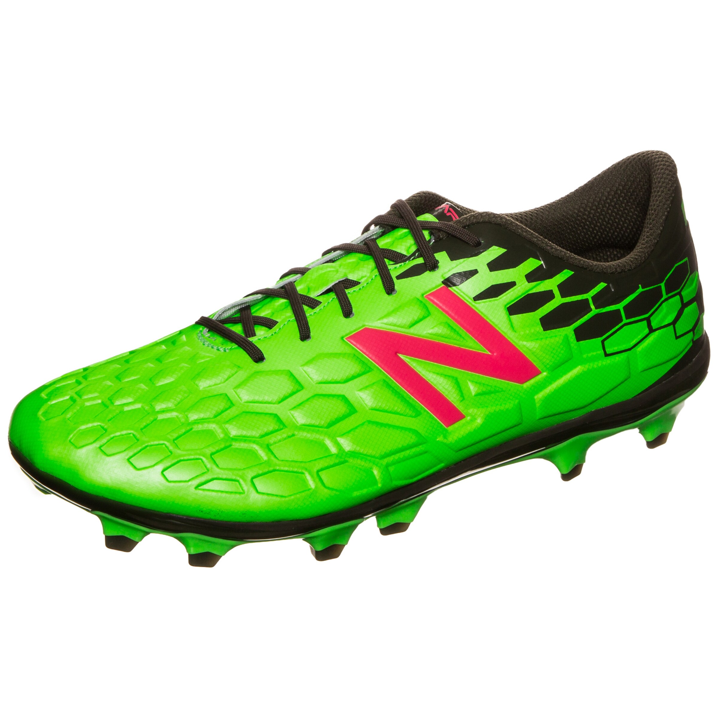 new balance - Voetbalschoen 'Visaro 2.0 Mid Level FG' in de kleur Neongroen