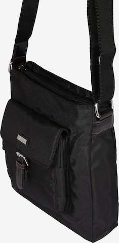 TOM TAILOR Crossbody Bag 'Rina' in Black: side