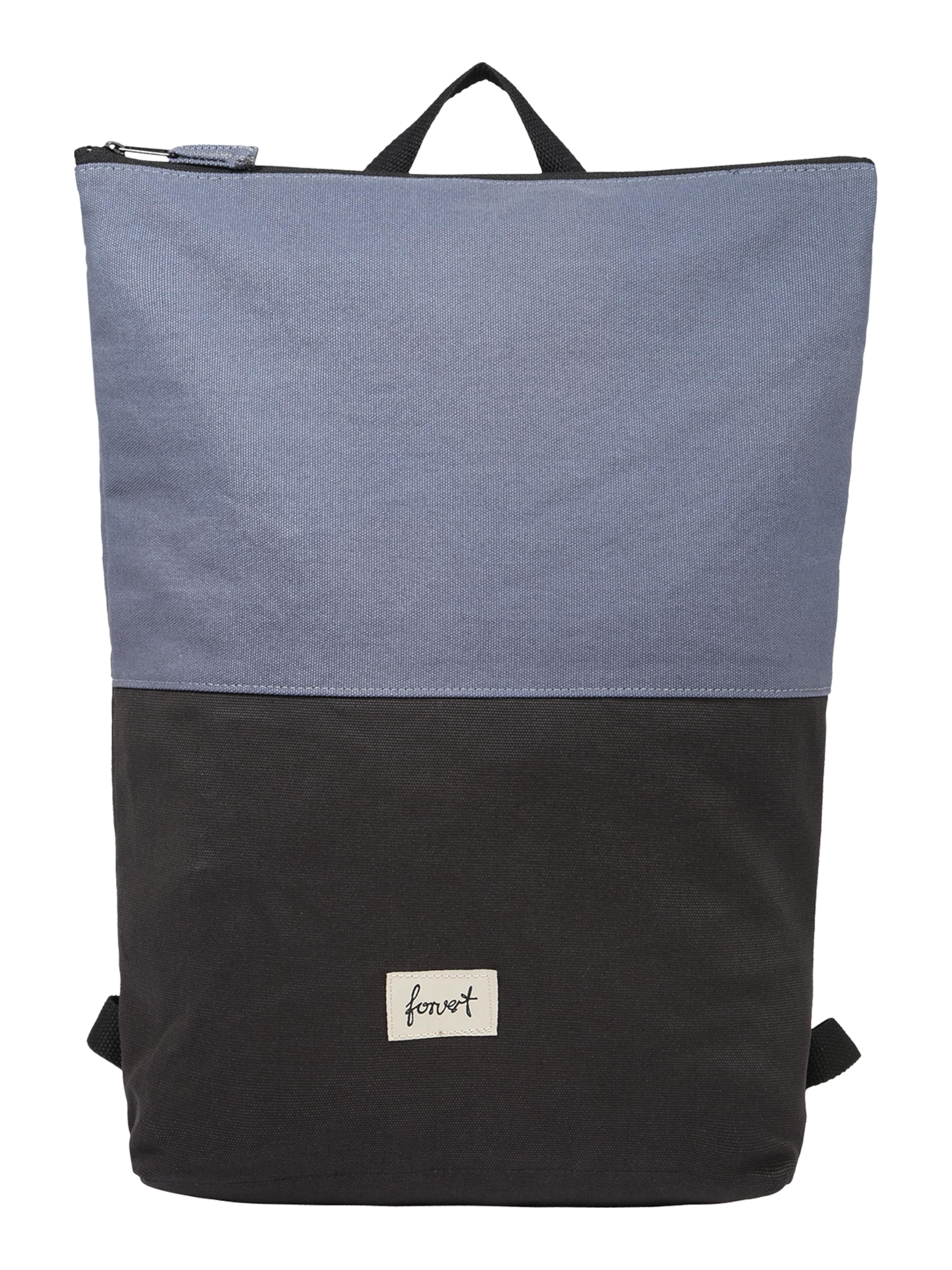 Zaino 'Colin' di Forvert in blu: frontale