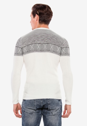 CIPO & BAXX Sweater in White