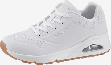 SKECHERS Sneakers 'Street Uno - Stand on Air' in White: front