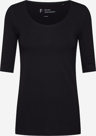 OPUS Shirt 'Serta' in Zwart: voorkant