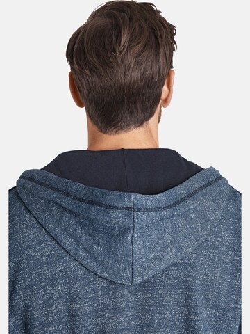 Jan Vanderstorm Zip-Up Hoodie 'Robart' in Blue