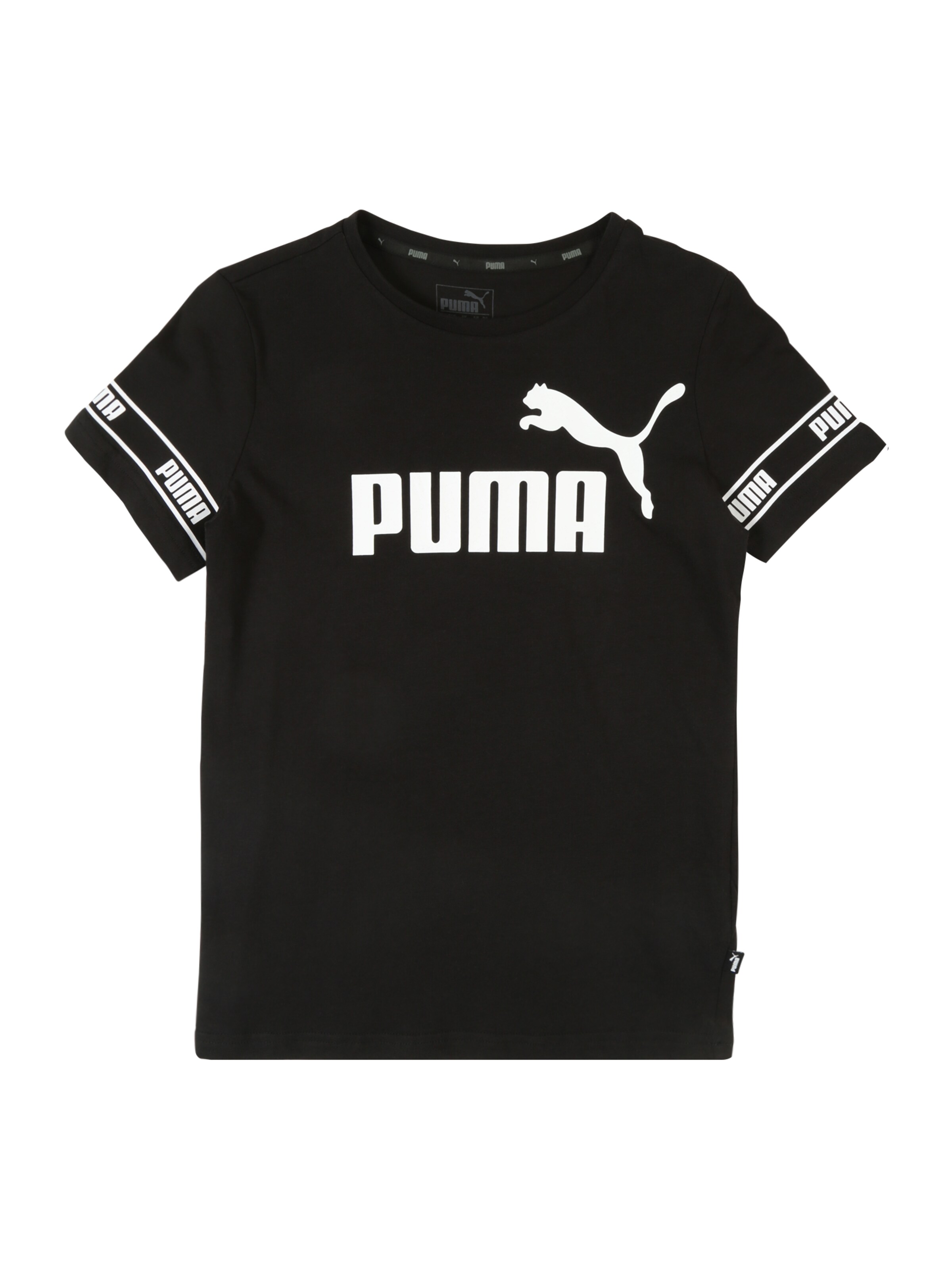 PUMA - Functioneel shirt 'Amplified' in de kleur Zwart