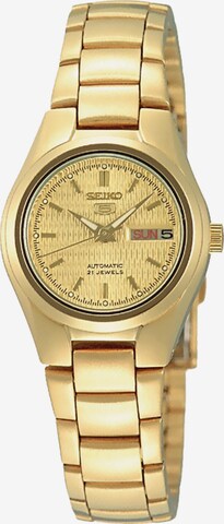 SEIKO Analog Watch in Gold: front