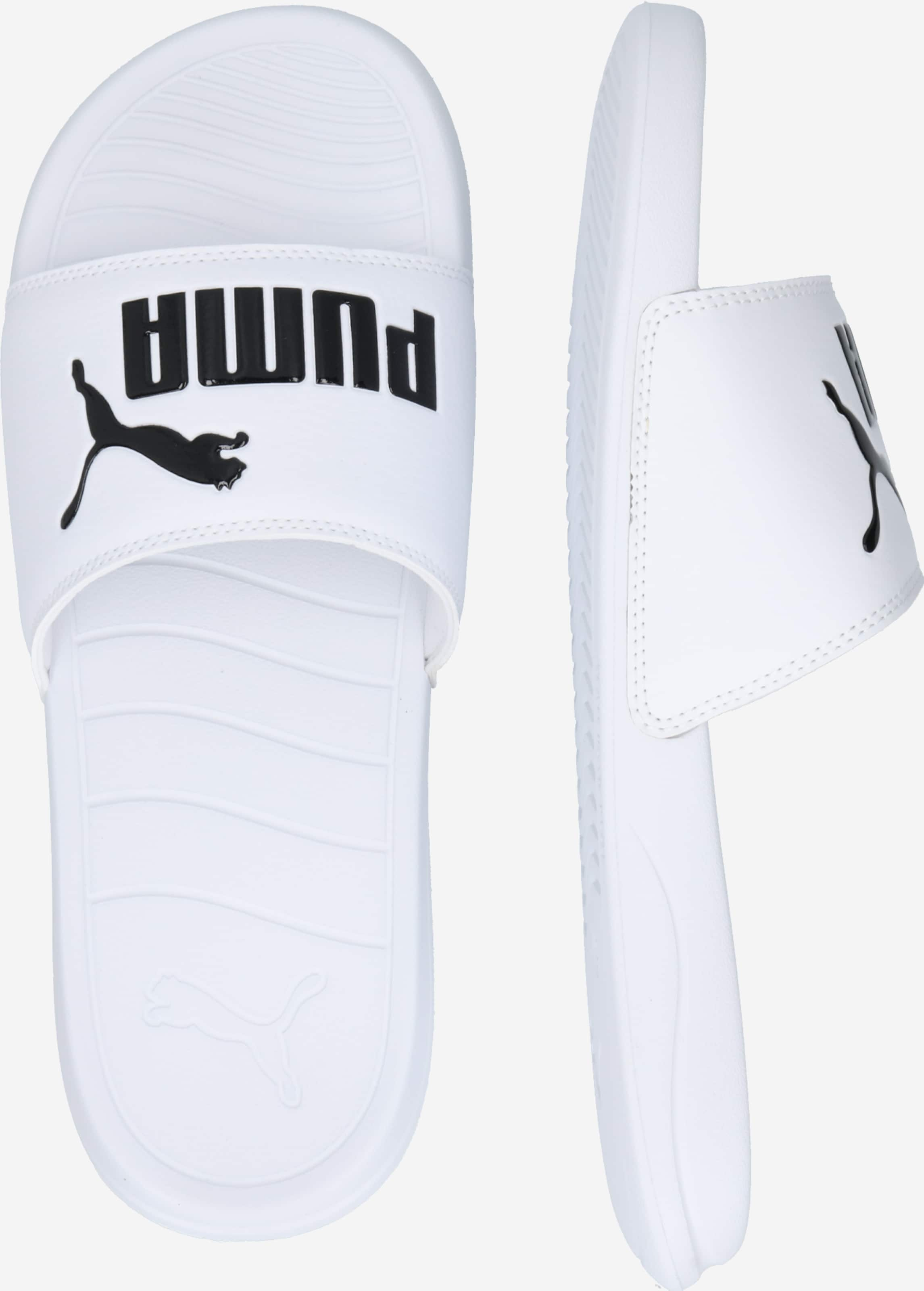 PUMA Beach Pool Shoes Popcat 20 in White ABOUT YOU