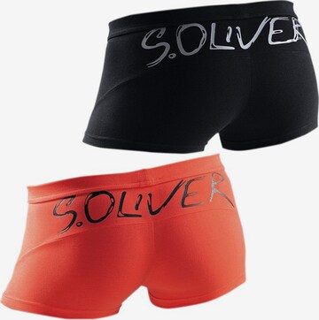 Boxers s.Oliver en orange : devant