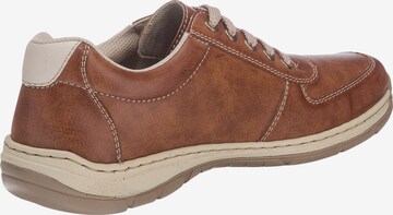 Chaussure à lacets Rieker en marron