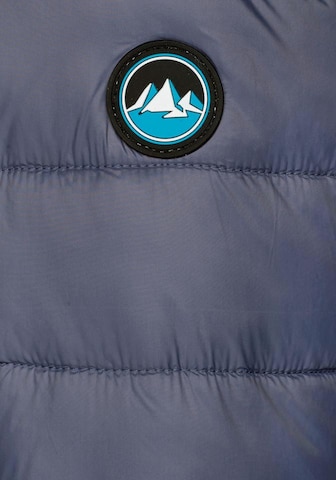 POLARINO Steppjacke in Blau