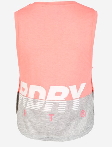 Haut de sport Superdry en orange