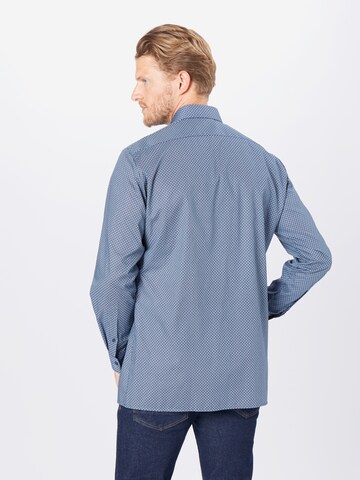 OLYMP Slim fit Button Up Shirt in Blue