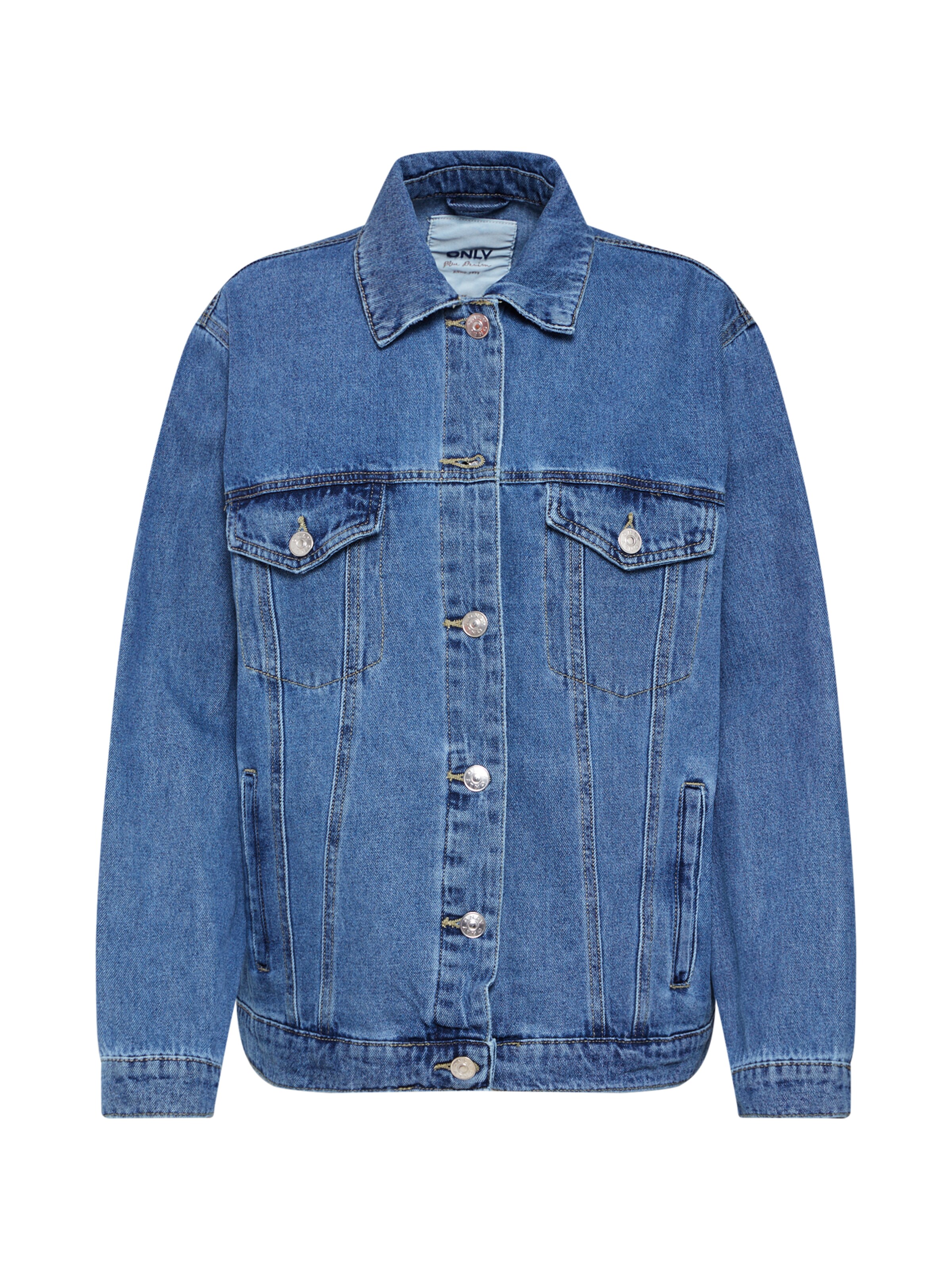 ONLY - Jacke 'onlCAROLINE' in blue denim