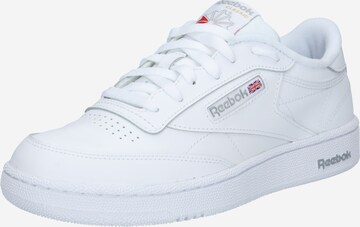 Reebok Nízke tenisky 'Club C85' - biela: predná strana