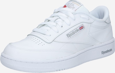 Reebok Baskets basses 'Club C85' en bleu marine / gris / rouge / blanc, Vue avec produit