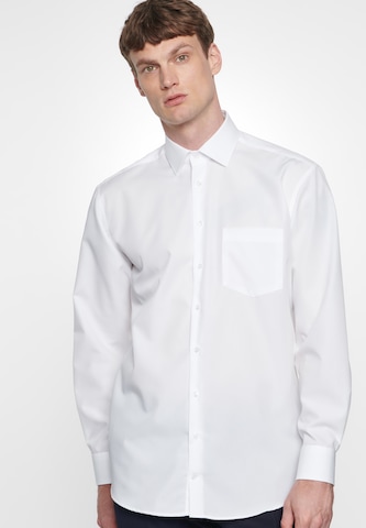 SEIDENSTICKER Comfort fit Overhemd in Wit: voorkant