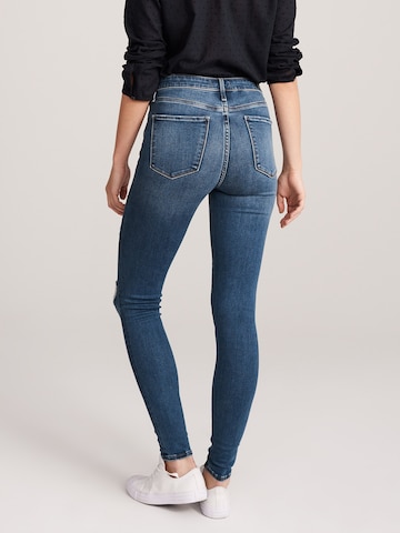 Abercrombie & Fitch Skinny Jeans 'DEST SIMONE' in Blau: zadná strana