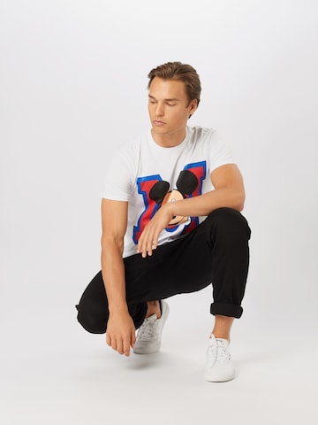 Mister Tee Regular fit Μπλουζάκι 'Mickey Mouse' σε λευκό