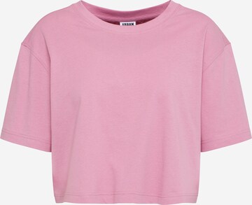 Urban Classics T-shirt i rosa: framsida