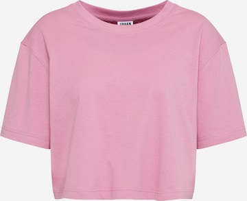 Urban Classics Shirt in Roze: voorkant