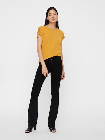 VERO MODA T-shirt 'VMAva' i gul