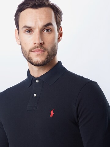 Polo Ralph Lauren Slim fit Μπλουζάκι σε μαύρο