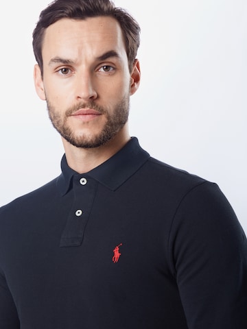 juoda Polo Ralph Lauren Priglundantis modelis Marškinėliai