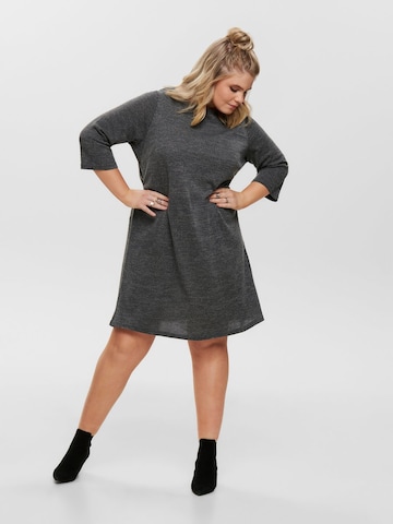 ONLY Carmakoma Knitted dress 'Martha' in Grey