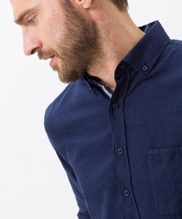 BRAX Comfort Fit Hemd 'Dries' in Blau