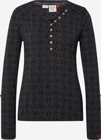 Ragwear Shirt 'Pinch Stars' in Black: front