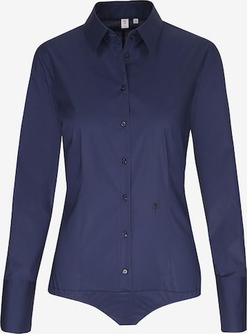 SEIDENSTICKER Blouse in Blauw: voorkant