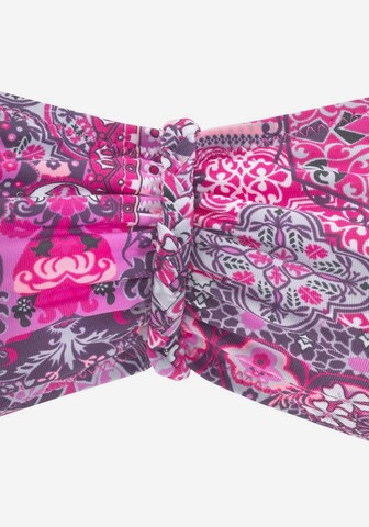 BUFFALO Bandeau Bikinitoppi 'Happy' värissä lila