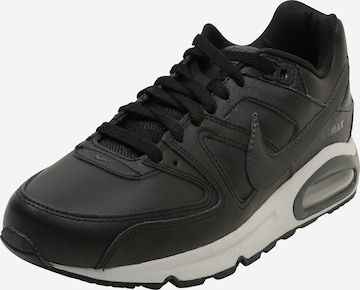 Nike Sportswear Ниски маратонки 'Air Max Command' в черно: отпред