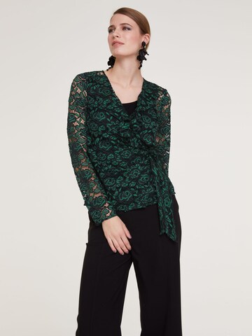 heine Blouse in Groen: voorkant