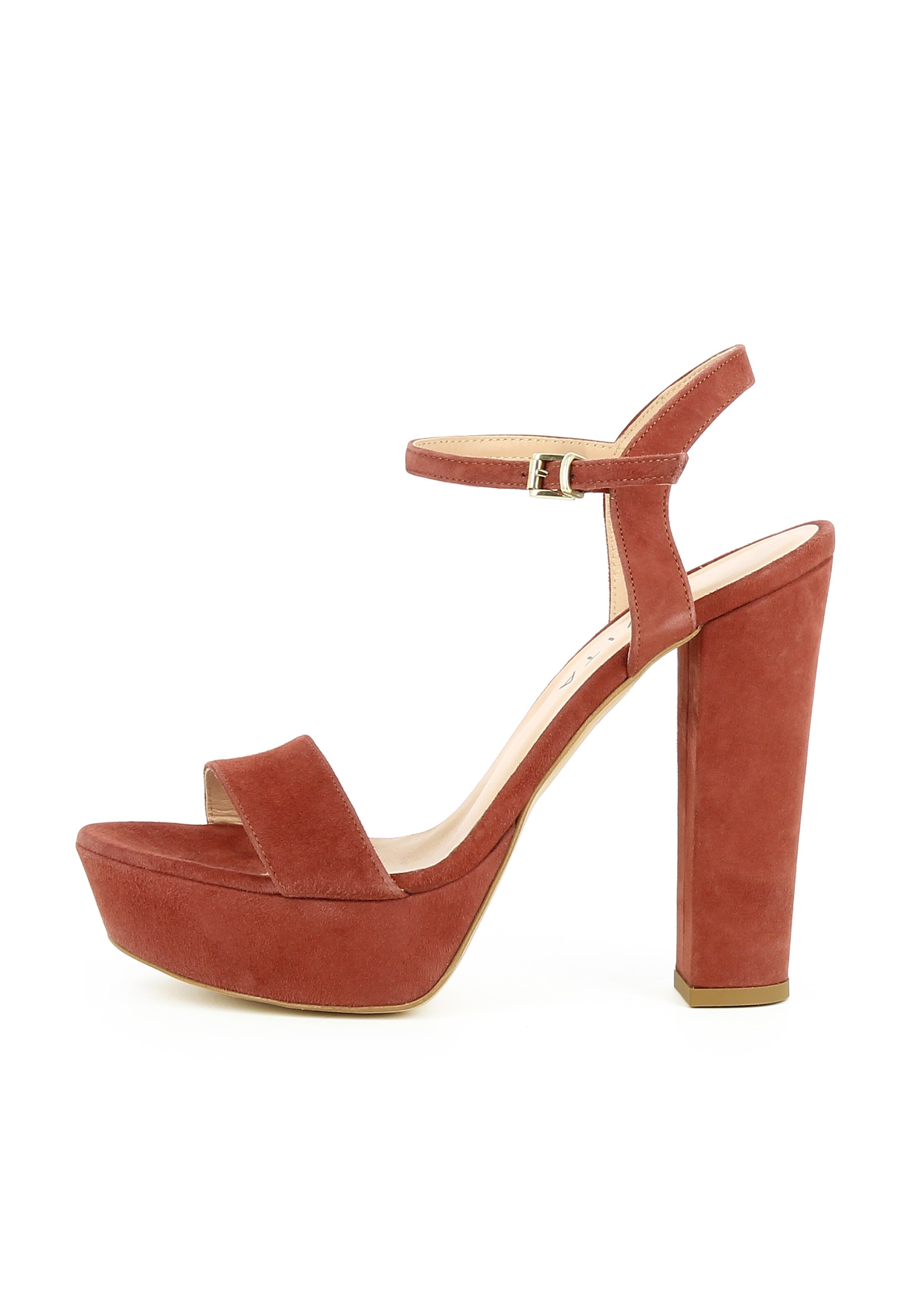 EVITA Strap Sandals 'Stefania' in Brown